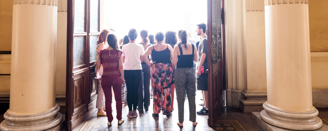 Visita educativa em museu